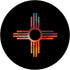 New Mexico State Zia Vintage Retro-Modern Design PopSockets PopGrip: Swappable Grip for Phones & Tablets