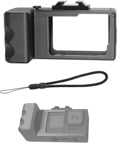 Generic Camera Grip Holder for Gopro Hero 13/12/11/10/9 Black, Camera Grip Cage Extension