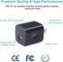 USB Wall Charger, 3 Pack 2.4A Dual Port Charging Block Power Adapter for iPhone 16 15 14 13 12 11 Pro Max