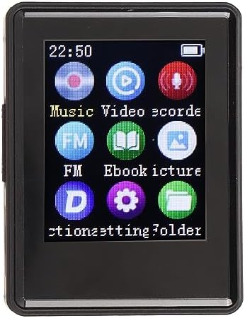 VBESTLIFE MP3 MP4 Player, Player with Bluetooth 5.0 Sound Decoding Built in HD