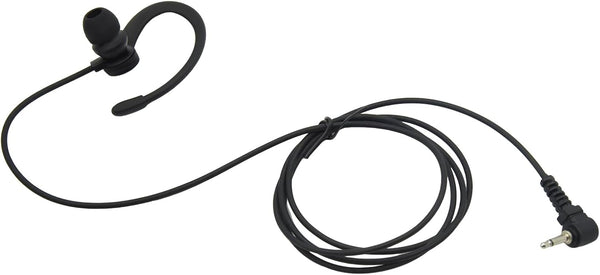 2.5mm 1-Pin Listen Only Earpiece for Theatro, Short G Shape Hook Walkie Talkie Headset for Harris Radio