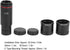 Garosa Microscope Adapter, 0.5X C Mount Lens Adapter for Microscope Camera, Compatible with CCD Interface Shrink Lens