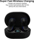 Acuvar Fully Wireless Bluetooth 5.0 Rechargeable iPX4 Water & Sweat Proof Earbud Headphones with Microphone, Touch