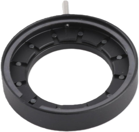 Fafeicy Adjustable Aperture Diaphragm for Microscope, Optical Diaphragm with 14 Blades Metal Lens,