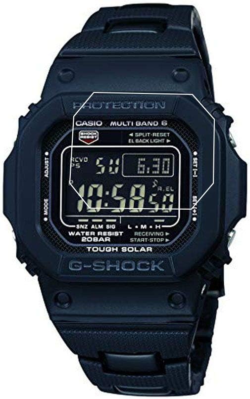 (3 Pack) Zshion for Casio G-Shock GW-M5610 Screen Protector,Ultra-Thin Explosion-Proof Anti-Scratch Screen Protector for Casio GW-M5610