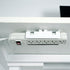 Monzlteck Universal Power Strip Mount, Under Desk or Wall Mount for Power Strip (Power Strip not Included)