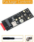Mustpoint M.2(NGFF) 3G/4G/5G Key B Adapter with SIM Card for Module