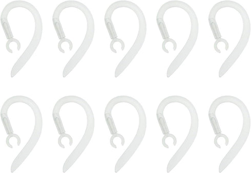 Replacement Ear Hooks for Bluetooth Earbuds M165 M180 - 5 Pairs (Type A)