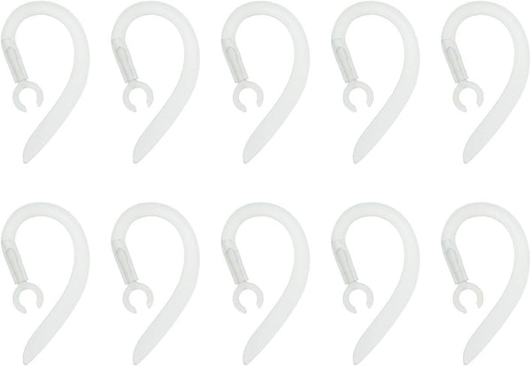 Replacement Ear Hooks for Bluetooth Earbuds M165 M180 - 5 Pairs (Type A)