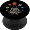 Astronaut Doing Yoga in the Universe - Space Galaxy PopSockets Standard PopGrip