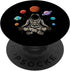Astronaut Doing Yoga in the Universe - Space Galaxy PopSockets Standard PopGrip