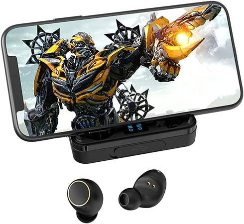 HayKee Wireless Earbuds, Bluetooth 5.0 TWS Stereo HiFi Headphones with 5000mAh Charging Case