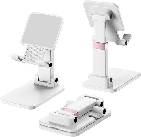 Meizigua 12", Phone Stand for Desk, Cell Phone Holder Adjustable Office Cellphone Stand for Desk Adjustable Tablet