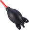 6.6 Inch Rubber Air Blower Duster Cleaner, Professional Dust Cleaning for Camera Lens and Keyboard