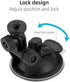 Reflex Camera 360 13-5, 360 Glass Windshield Suction Cup Mount, Secure, Adjustable Suction Mount for Action Cameras