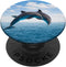 Dolphin In The Sea Cute Fish Mammal Animal PopSockets Swappable PopGrip