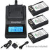 Kastar Ultra Fast Charger Kit and Battery (3-Pack) for Nik EN-EL9, EN-EL9a, MH-23 Compatible with Nik D3000, D5000,