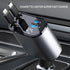 4 in 1 Fast Car Phone Charger, 100W USB C Car Charger Adapter (2.6Ft) with 2 USB Ports, Retractable Car Charger (Type