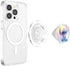 PopSockets Round Phone Grip, Compatible with MagSafe, Adapter Ring Included, Phone Holder, Wireless Charging