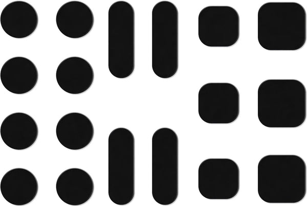 JiSiTeCai Universal Webcam Covers - Privacy Protection Accessory, No Residue Application, Safe Screen