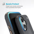 Speck Presidio2 16 Grip Case for Apple iPhone (Gray)