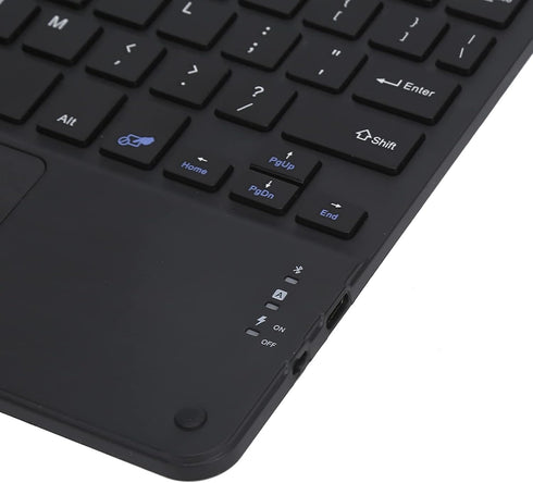 Bluetooth Keyboard, Multi-Function Scissor Keyboard with Touchpad, Ultra-Slim Portable 10in External Computer Keyboard
