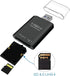 5MNG0Y8 3.0 SD4.0 260MB/s Card Reader USB Flash Drive UHS-II Read up to SD Micro SD TF Memory Card Adapter