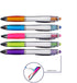 Stylus Pens for Touch Screens, Medium Point Pens with Crystals for Women and Kids Black Ink Pen with Stylus Ballpoint Pens with Comfort Grip for The Ipad(5 Count+3 Refills) by MiSiBao
