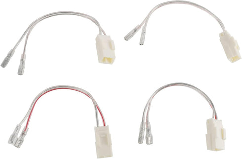 72-6514 Car Speaker Wiring Harness Connector Adapter for Dodge Ram 2000-2020, Chrysler 2004-2017, 4 PCS