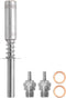 Aluminum RC Engine Glow Plug Starter Kit with Hot Spark Plug Compatible