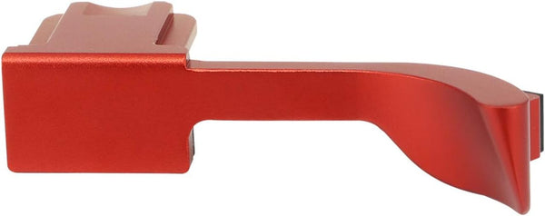Haoge THB-QR Metal Hot Shoe Thumb Up Rest Grip for Leica Q2 Camera, Red