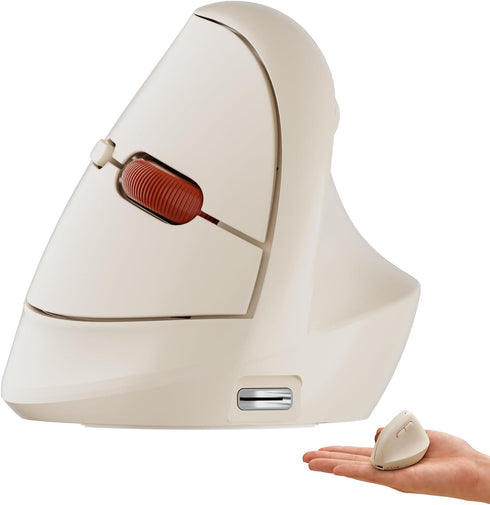 DAREU Ergonomic Vertical Wireless Mouse for Small Hands,2.4GHz / BT Optical Vertical Mice
