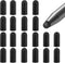 20Pcs Replacement Tips for Touch Screen Pens, Silicone Rubber Tips (9 * 20mm)