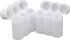 Slimline AA Battery Case, Soft Durable Material, Pack of 2 (Holds 3 Batteries)