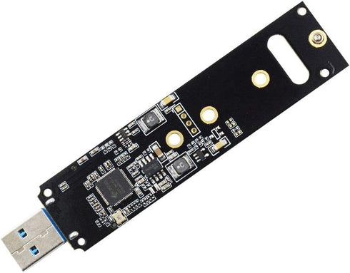 Sintech nVME USB SSD Card, USB 3.0 M.2(NGFF) M Key External Case Box with USB 3.1 Type C Connector