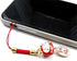 JIARUN Ceramic Lucky Cat Mobile Phone Pendant DIY Mobile Phone Pendant Lucky Pendant Creative Nafu Lucky Cat Bag U Disk