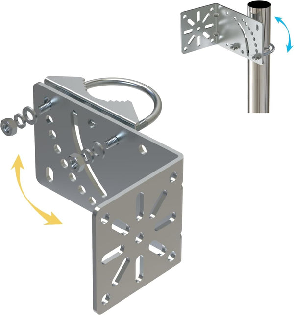 Anti Vibration Antenna Mount Hardware Accessories, Mount Pole Holder Kits for Antenna Pole