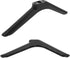 BEBEMOKO Tv Stand Legs Replacement for 32-inch Flat Panel Tv Black Non-Slip Base
