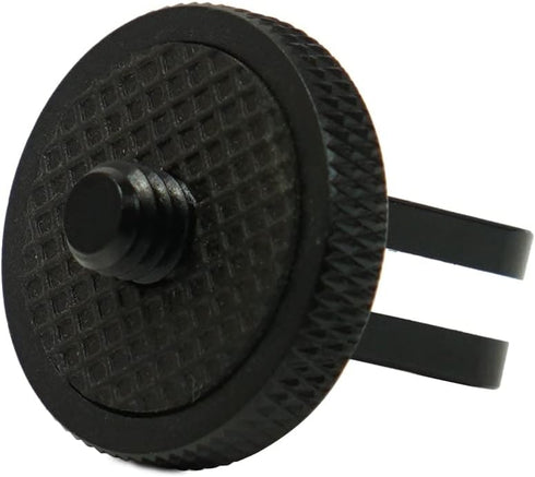 Mini Tripod Mount Adapter, Aluminum Alloy CNC 1/4 Screw Head for GoPro Hero 8 7 6 5, DJI, Sony, EKEN Camera Accessories
