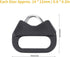 Acouto Lug Ring Camera Strap Triangle Split Ring Alloy Hook, 5pcs Camera Shoulder Strap Adapters for Round Eyelet