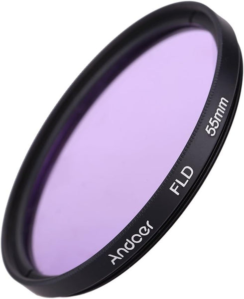 Andoer 55mm Filter Kit UV+CPL+FLD+ND(ND2 ND4 ND8) for Nikon Canon Sony Pentax DSLRs