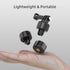 SUREWO Quick Release Base Mount Kit for GoPro, Magnetic Suction & Swivel Lock Adapter for GoPro Hero Series