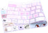 Silicone Keyboard Cover Skin for Microsoft Surface Pro 7/6/5, US Layout, Cute Cat Design