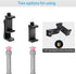 koolehaoda 1/4 inch Smartphone Holder Phone Clip Tripod Adapter with Screw/Adjustable Clip, Rotates Vertical