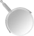 Microscope Plane Concave Reflector, 360 Degree Rotation Light Gathering for Experiments - Metal Bracket