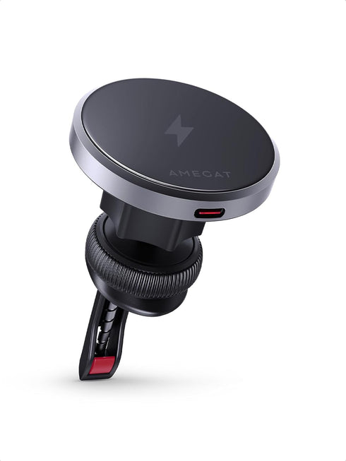 for MagSafe Car Mount Charger - Qi2 Certified 15W Ultra-Fast Magnetic Wireless Car Charger, Compatible with MagSafe Car
