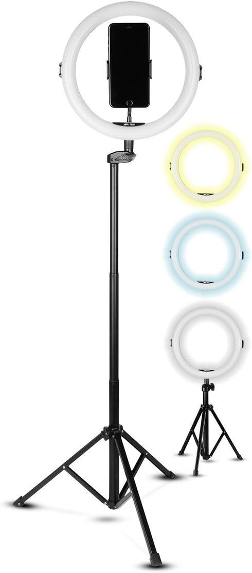 SQUATZ 11 LED 12W Selfie Ring Light with Wired Control, 3 Color Modes,