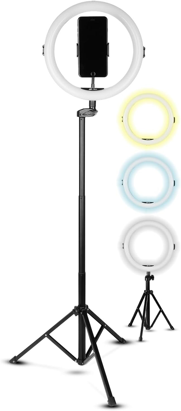 SQUATZ 11 LED 12W Selfie Ring Light with Wired Control, 3 Color Modes,