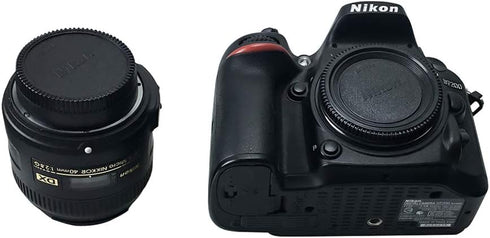 Rear Lens Back Cap and Front Cover Cap Set for Nikon DSLR Cameras (A)