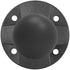 ARKON Mounts Circular 38mm Ball to 4-Hole AMPS Adapter - Permanent Mount for Flat Surfaces